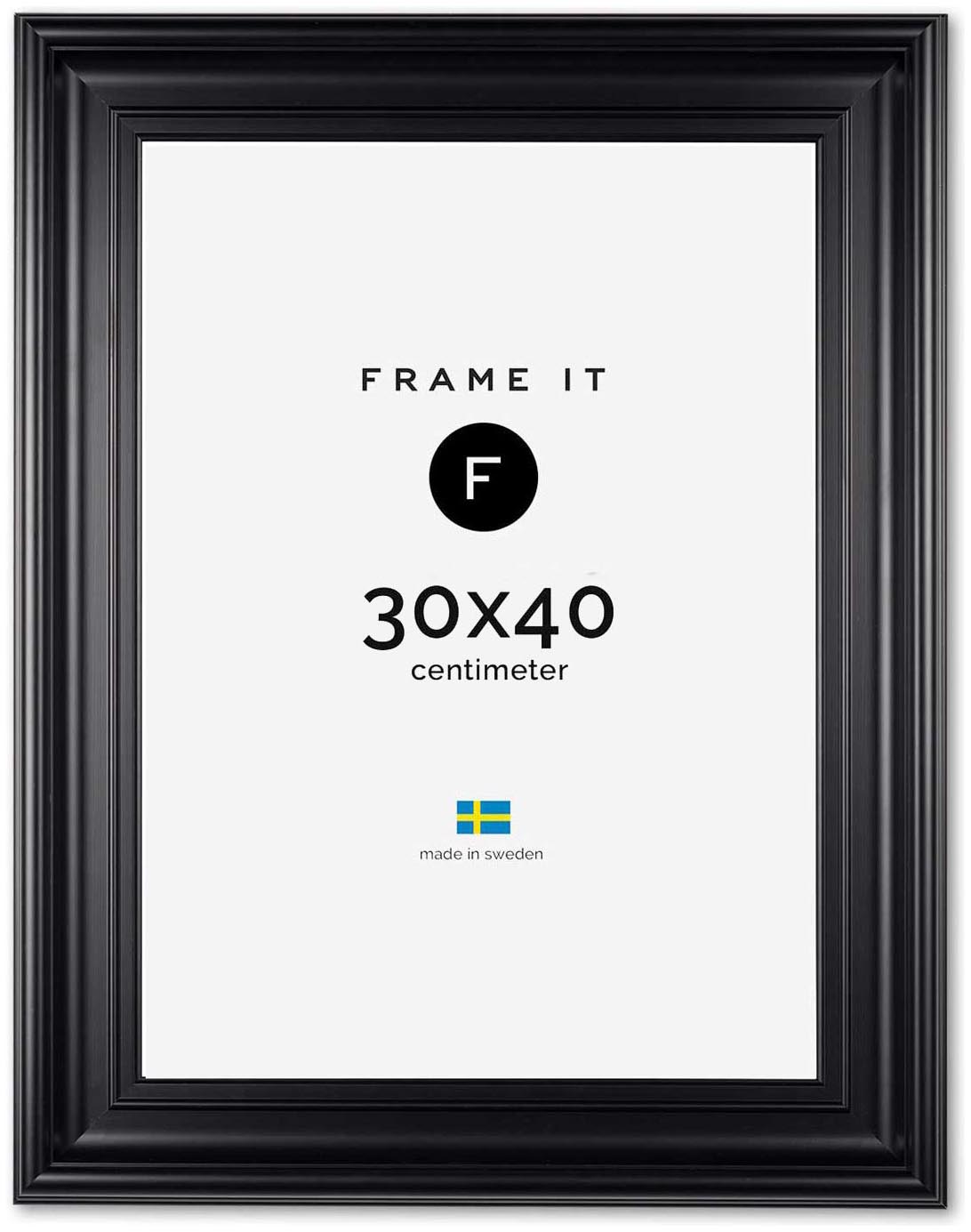 Frame Nielsen Alpha White Oak 30x40 - FRAME IT