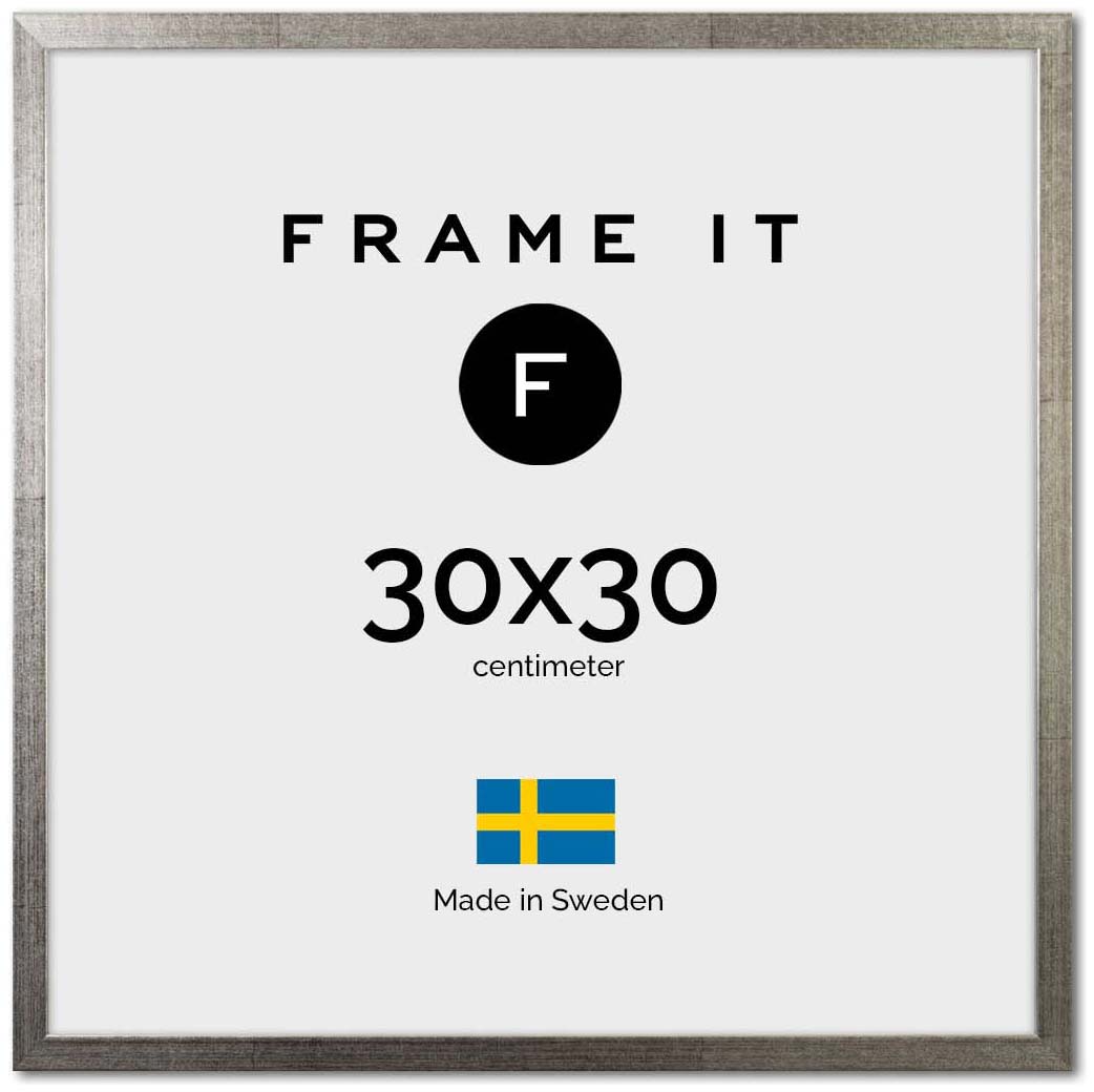 Frame Nielsen Accent Silver 24x30 - FRAME IT