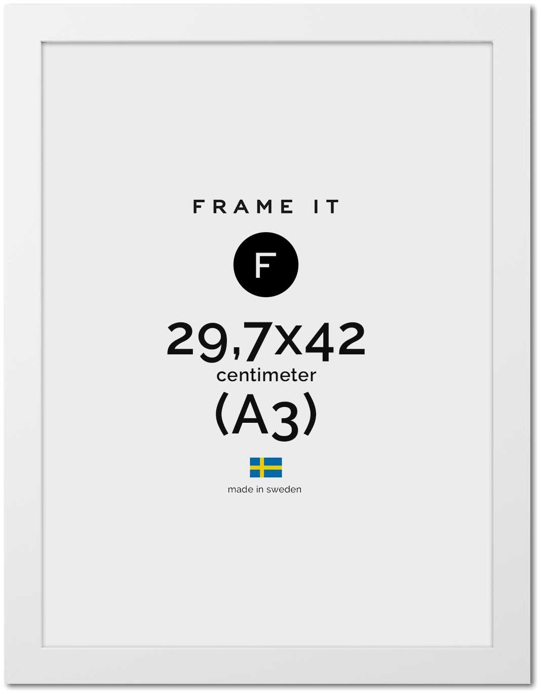 Frame Rio White 40x60 - FRAME IT